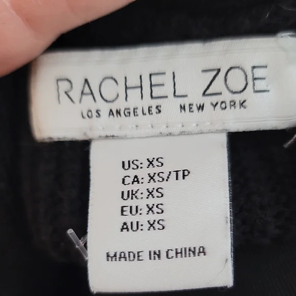 Rachel Zoe Black and White Striped Sweater - Picture 9 of 9